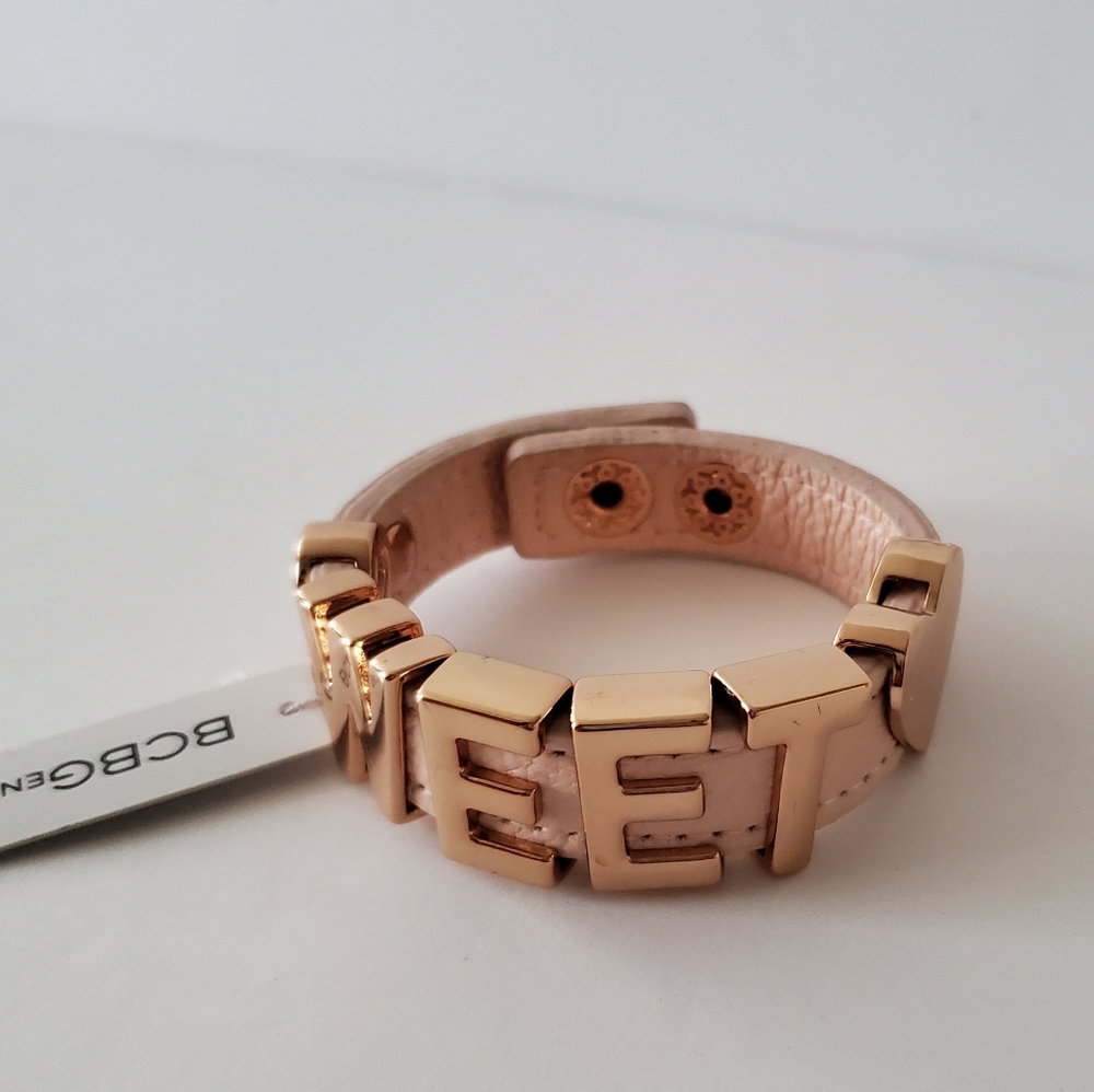 NWT BCB Generation rose color bracelet - SWEET